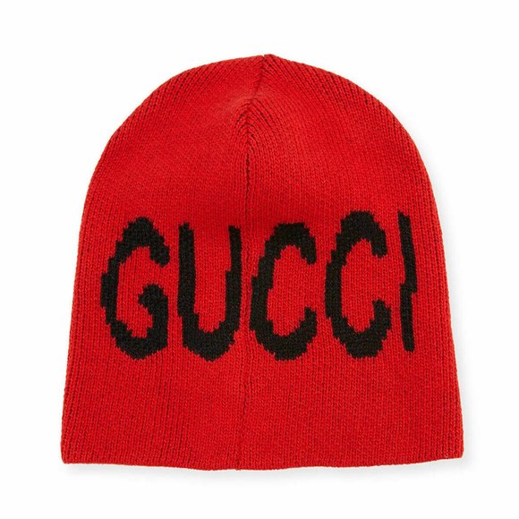 Gucci Bat Wool And Alpaca-blend Beanie Hat (Medium) - Picture 3 of 11